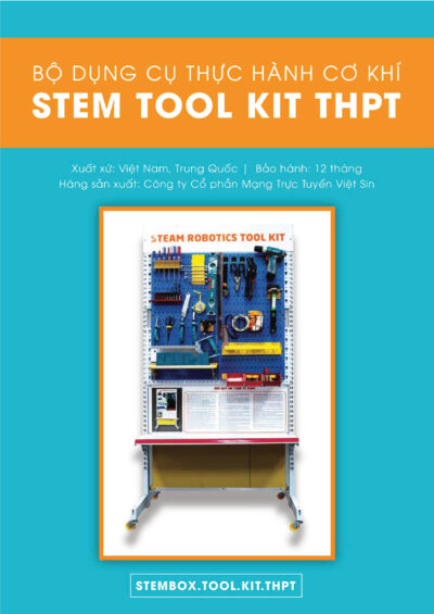 Bộ dụng cụ thực hành cơ khí STEM TOOL KIT THPT